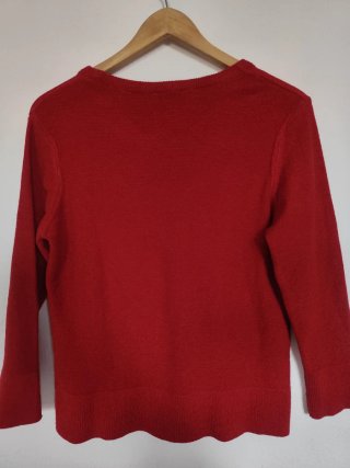 Camiseta Stradivarius Roja Talla S