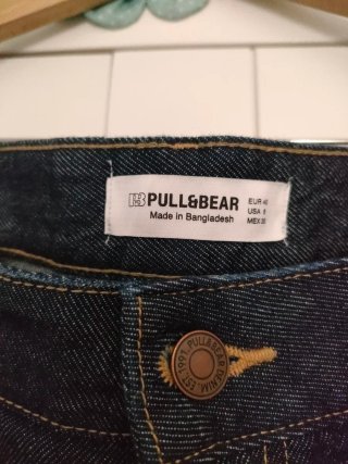 Vaqueros anchos Pull&Bear mujer