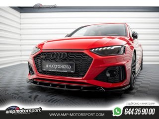 SPOILER / LIP DELANTERO V2 PARA AUDI RS4 B9 2019-