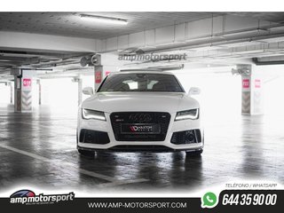 SPOILER / LIP DELANTERO V4 PARA AUDI RS7 C7 2014-2017