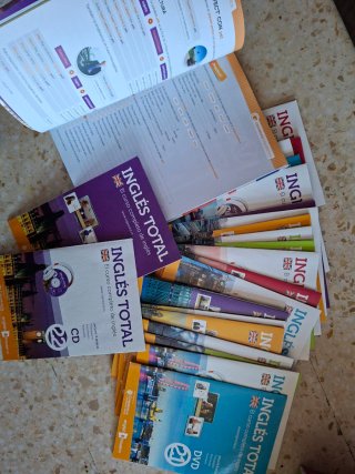 Curso Inglés Total - Libros y DVD