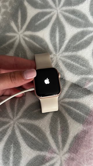 Apple Watch rosa/Dorado con Cargador