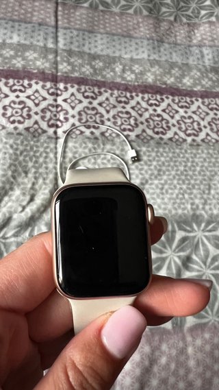Apple Watch rosa/Dorado con Cargador