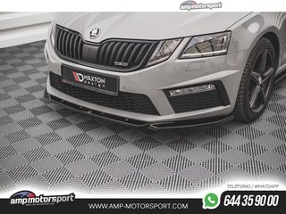 SPOILER / LIP DELANTERO V3 PARA SKODA OCTAVIA RS MK3 2016-2019