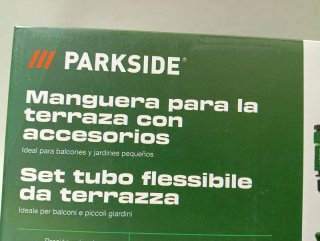 Set Manguera PARKSIDE Terraza 7.5m