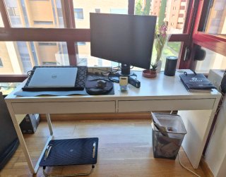 Mesa escritorio blanca MICKE IKEA