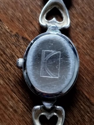 Orologio Sterling 925 Cuore Argento Vintage