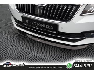 SPOILER / LIP DELANTERO V1 PARA SKODA SUPERB MK3 2015-2018