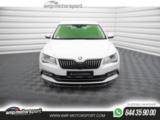 SPOILER / LIP DELANTERO V1 PARA SKODA SUPERB MK3 2015-2018