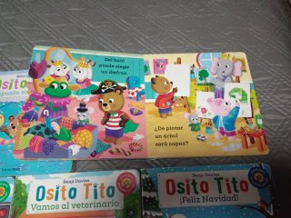 Lote libros Osito tito