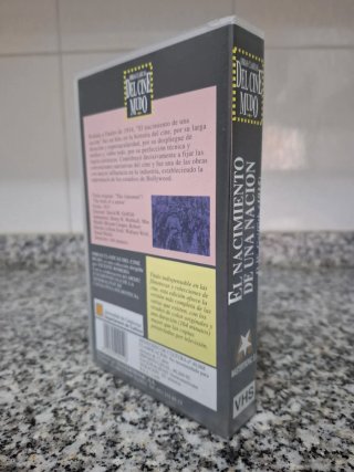 VHS El Nacimiento de una Nación D.W. Griffith