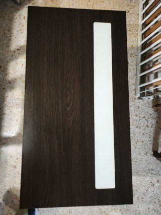 Mesa de centro elevable madera y cristal