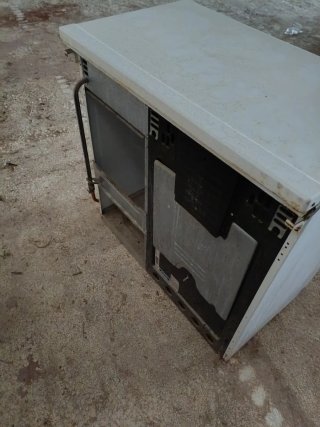 Cocina de gas con horno butano