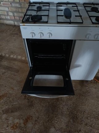 Cocina de gas con horno butano