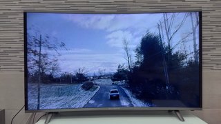 Televisor Blue sen 50 Pulgadas curva.