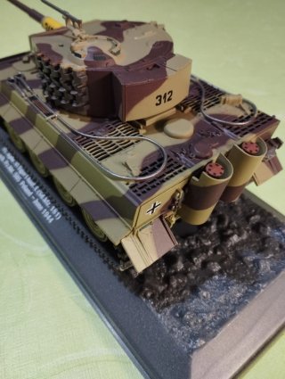 Maqueta Tanque Tiger I Altaya 1:43