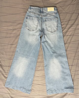 Jeans Stradivarius Wide Leg Flare Talla 34