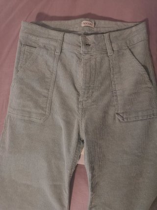 Pantalón pana verde Nicoli