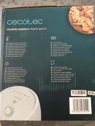 Cecofry Compact Rapid White Airfryer