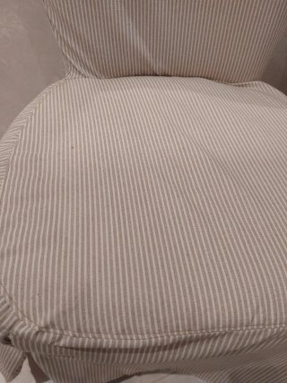 2 Sillones de tela beige
