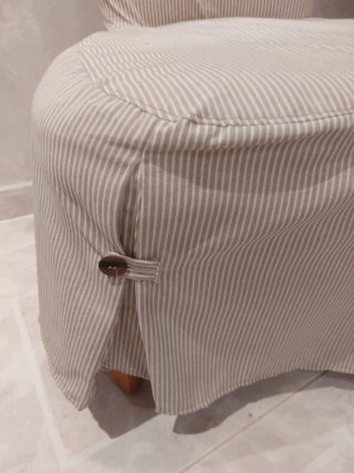 2 Sillones de tela beige