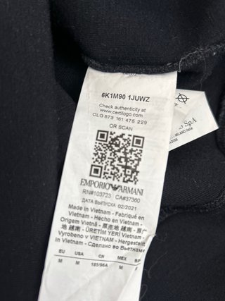 Sudadera Emporio Armani Talla M Camuflaje