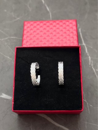 Orecchini Cerchio Argento 925