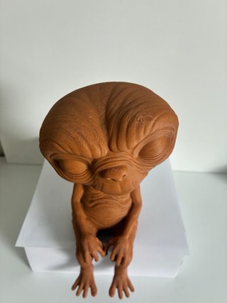 Figura ET el extraterrestre en 3D