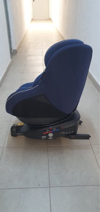 Silla coche bebé giratoria Isofix azul Joie spin
