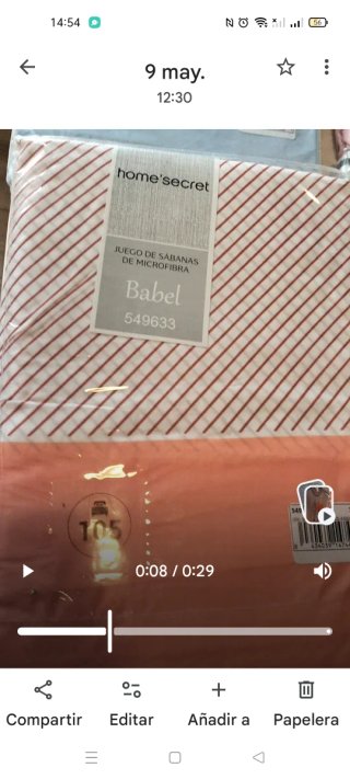 Juego de sábanas microfibra Babel