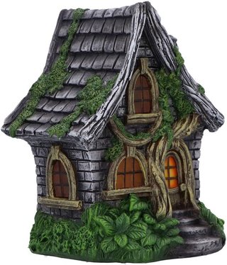 Nemesis Now figura casa hadas LED