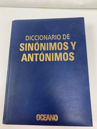 Diccionarios y  Antónimos