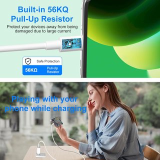 Cable carga rápida 80W SuperVOOC USB C