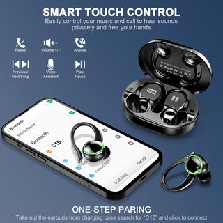 Auriculares deportivos bluetooth con cancelación