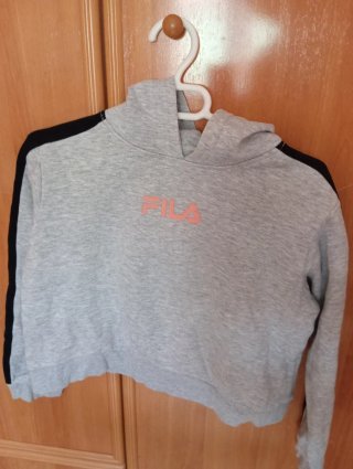 Sudadera Fila Gris Talla 12