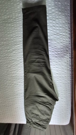 Pantalón Chino Zara Talla 38 Verde Oliva