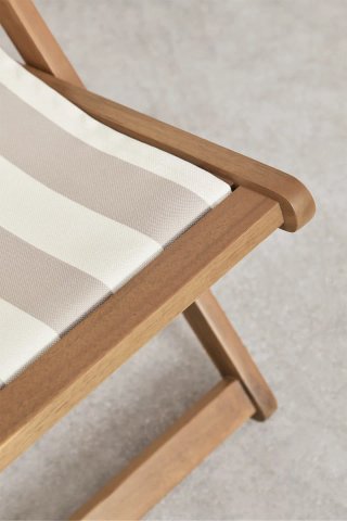 Pack 2 hamacas plegables madera Ka