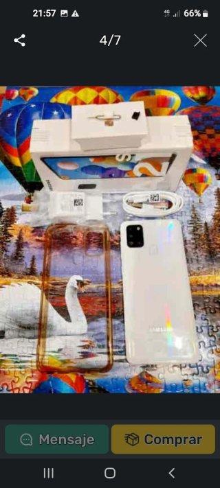 ♨️Samsung Galaxy A21s 64GB "Blanco Perla Lacado"
