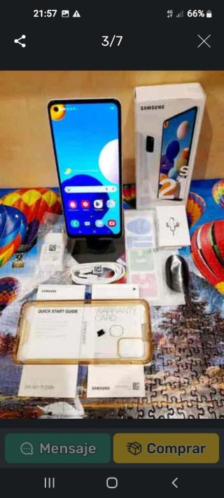 ♨️Samsung Galaxy A21s 64GB "Blanco Perla Lacado"
