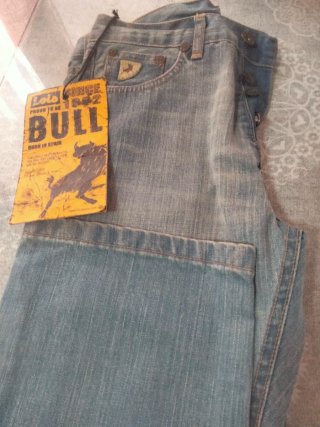 Pantalón Lois Vaquero Talla 38 Envejecido