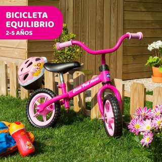 Chicco bicicleta sin pedales ajustable rosa