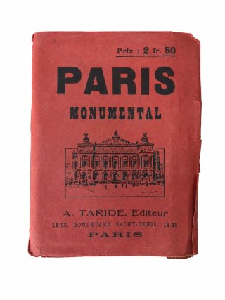 Mapas de París A. Taride