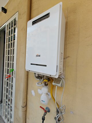 Scaldaacqua a gas Ferroli EXTERNO 22 ROTTO