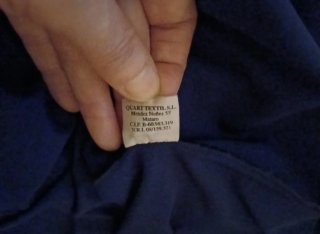 Mini vestido ajustado azul intenso- Made in Spain