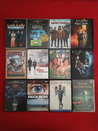 Dvd películas a 6€ unidad cine actual