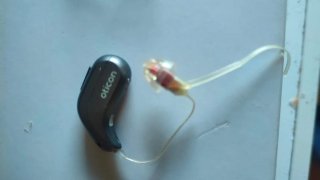 Audífonos Oticon.