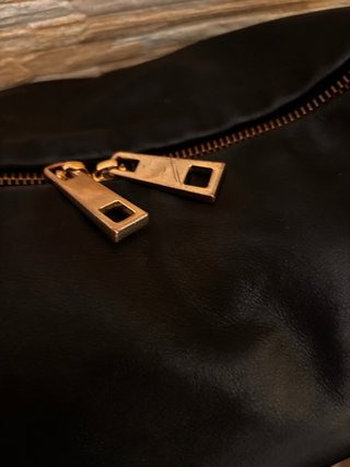 Borsa Hobe vera pelle nera