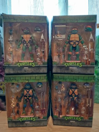 Tortugas Ninja Super 7 Ultimates