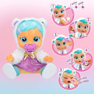 Bebés Llorones muñeca interactiva llora médico