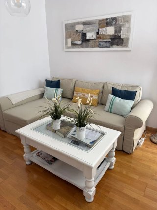 Sofá Cama Chaiselongue Beige